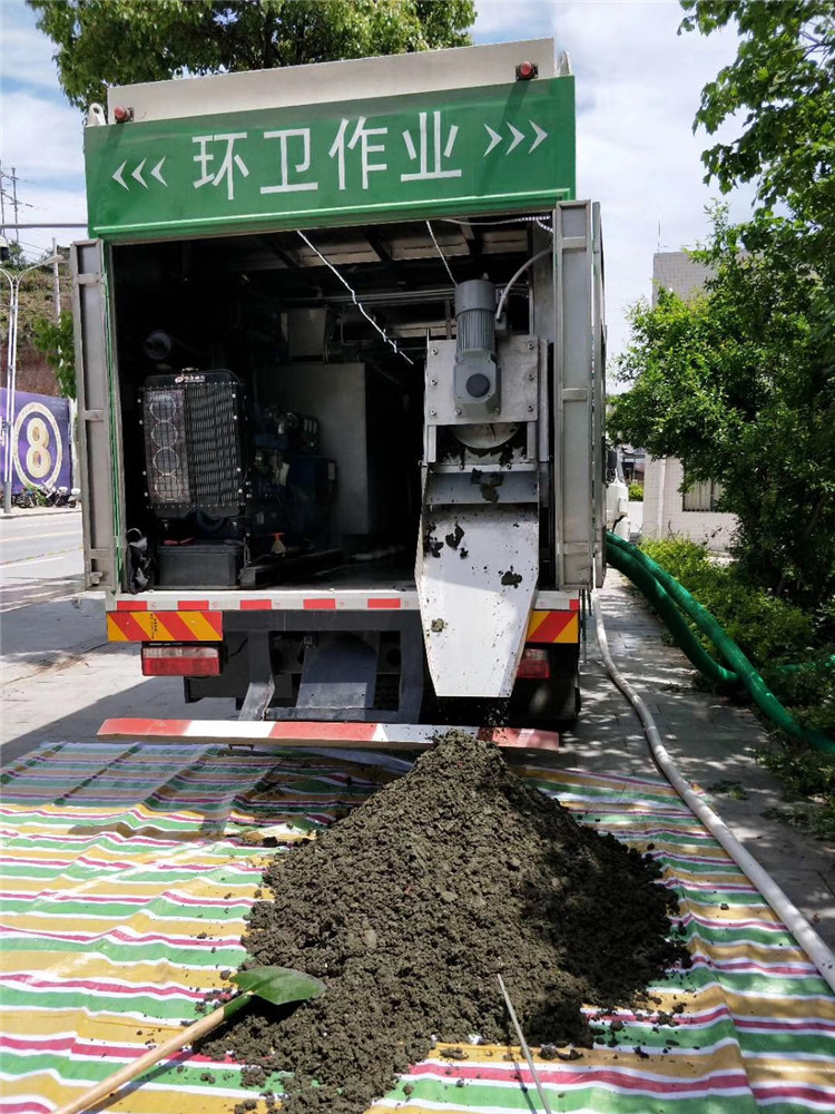 德格淤泥干湿分离