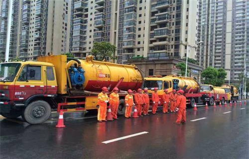 德格市政管道清淤