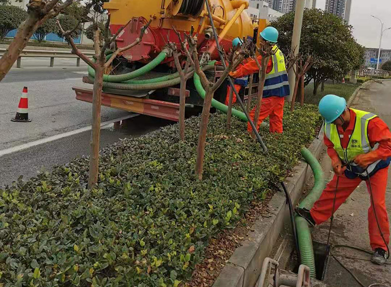 德格市政管道清淤